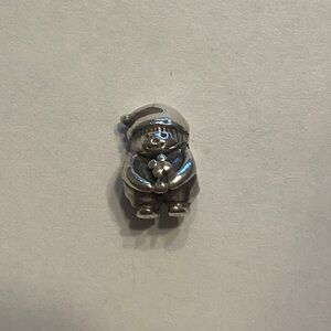Pandora sterling silver gnome charm.